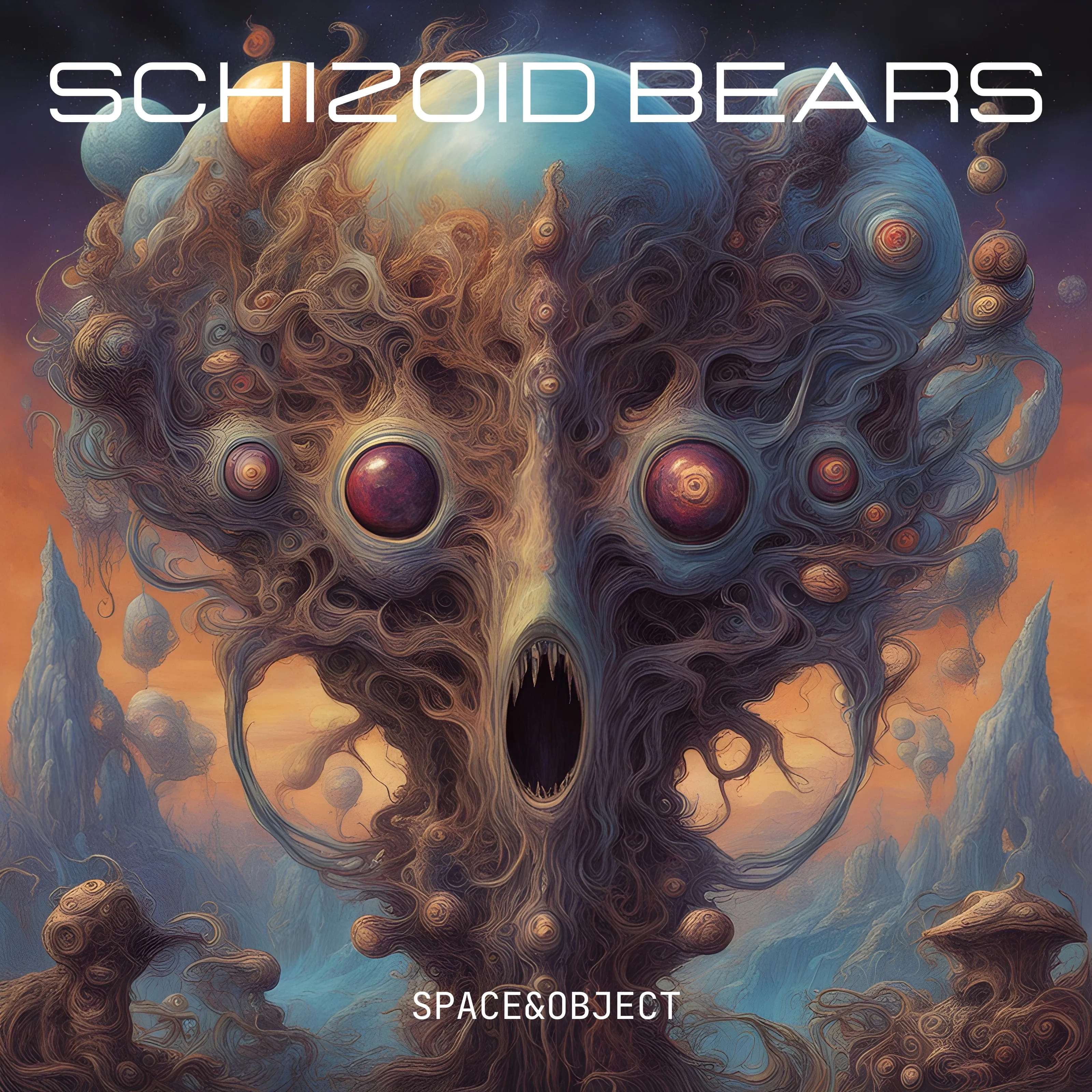 Cover art for Space & Object by Schizoid Bears